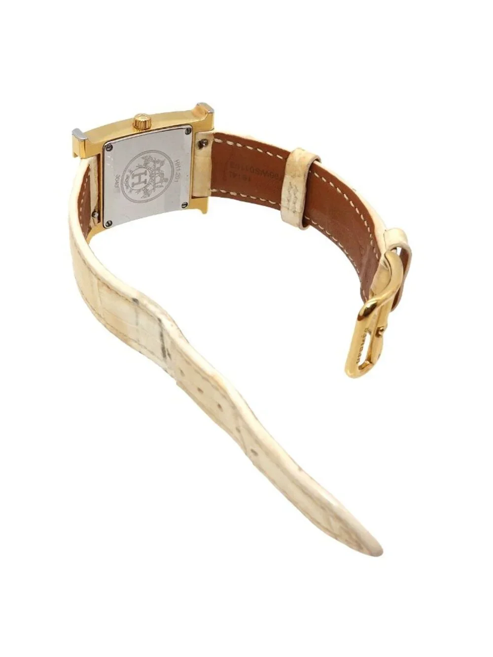 Hermes Watch Hh1 201 White Quartz